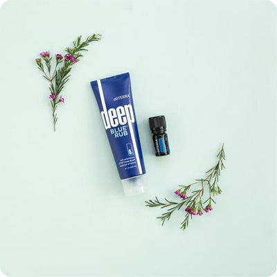 Abrir a coleção Deep Blue doTERRA