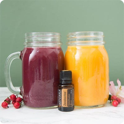 Abrir a coleção Energia e boa disposição com doTERRA