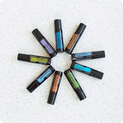 Abrir a coleção Óleos Essenciais Touch doTERRA