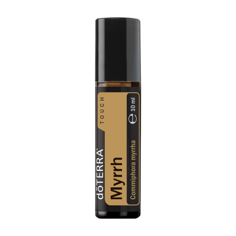 Frasco em roll-on de 15ml do Óleo Essencia de Mira da doTERRA
