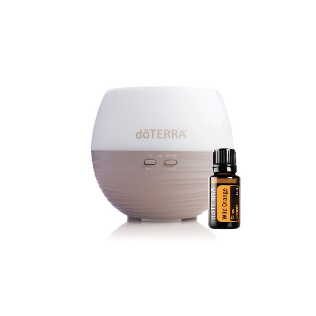 Difusor Pétala 2.0 dōTERRA + Wild Orange 15ml